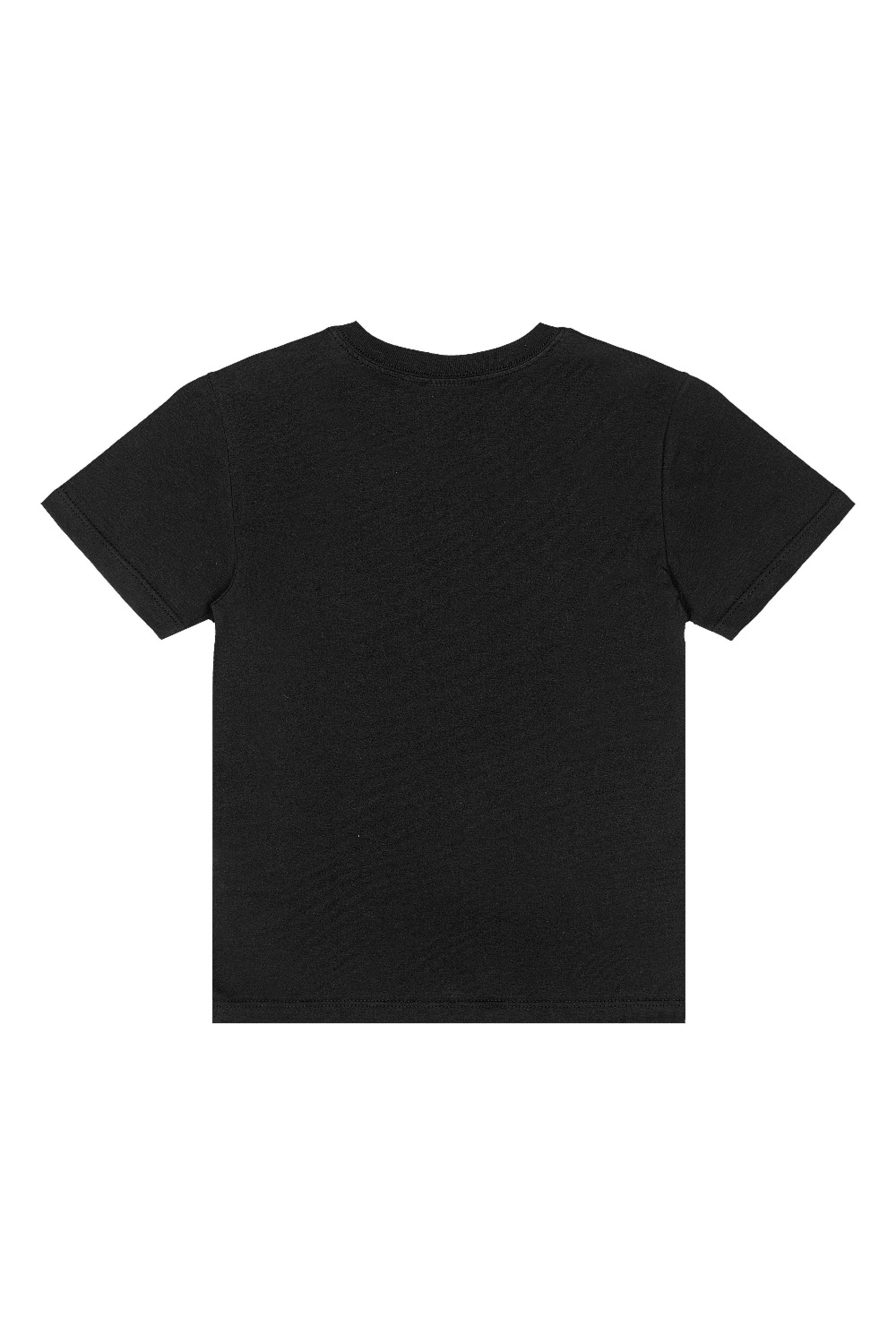 Conjunto Infantil Masculino Camiseta e Bermuda Listrada (Preto) Quimby - Imagem 41